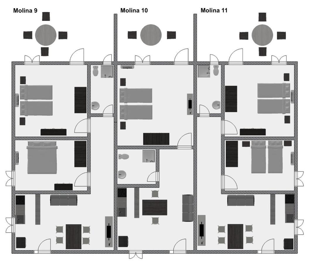 Apartamentos Molina 9-10-11 埃斯卡洛 外观 照片